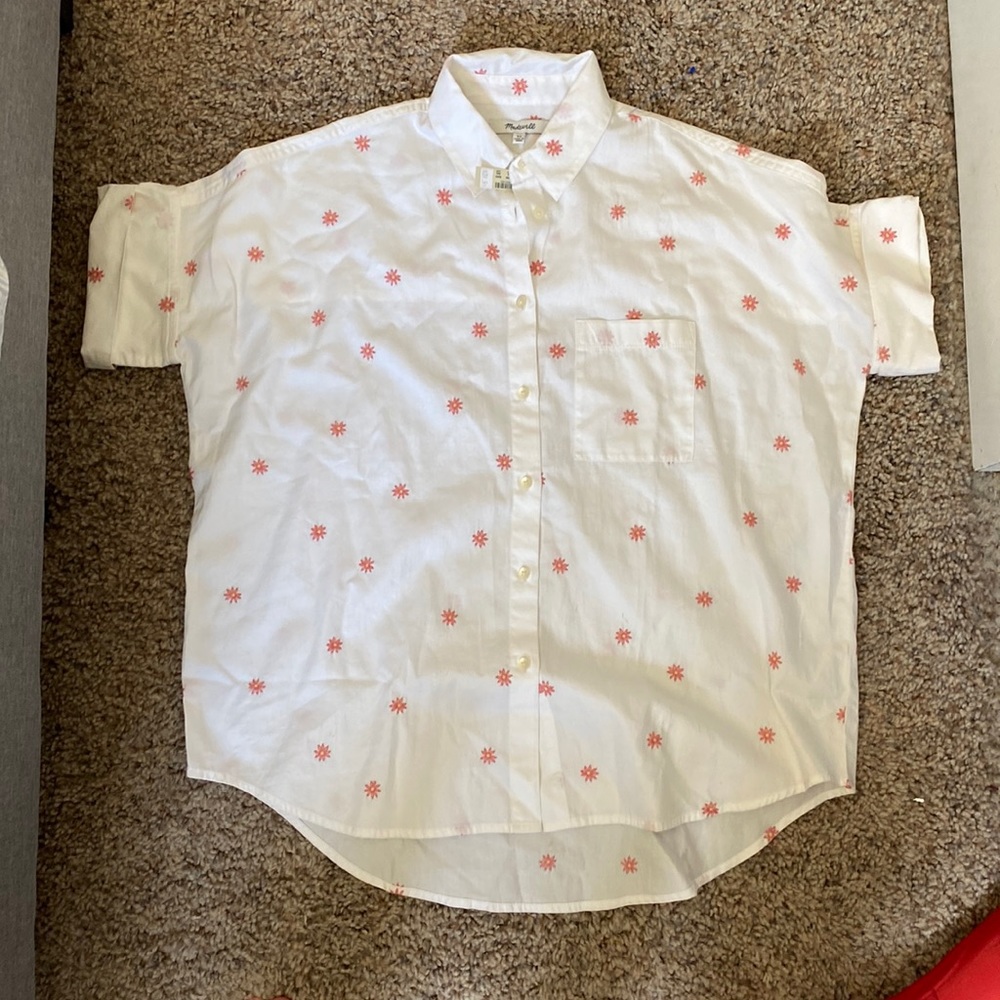 Madewell button shirt NWT
